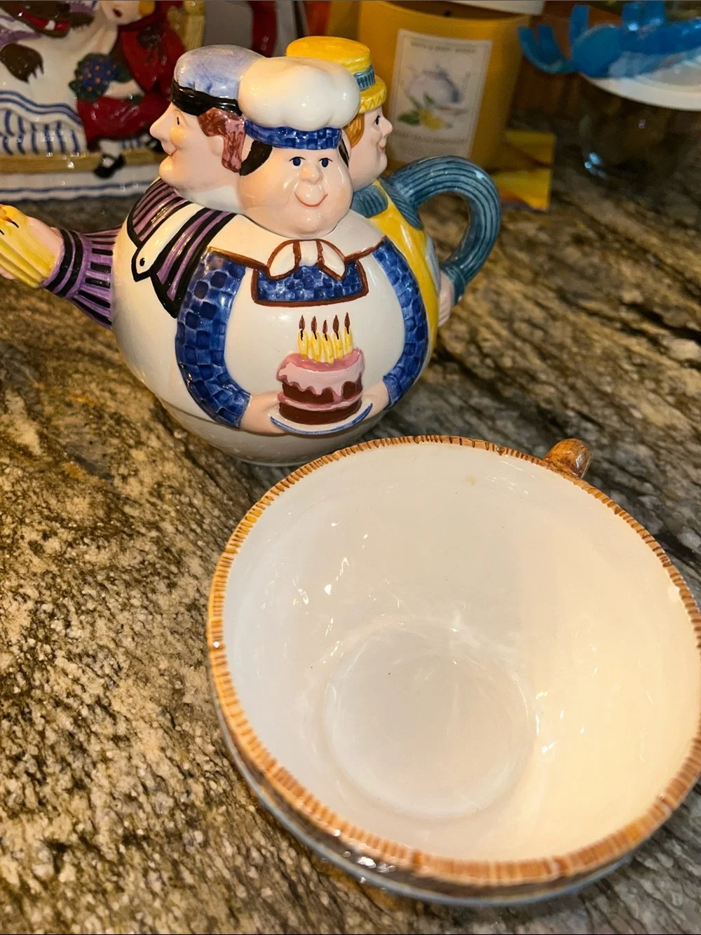 Department 56 Nursery Rhyme Single Serve Teapot